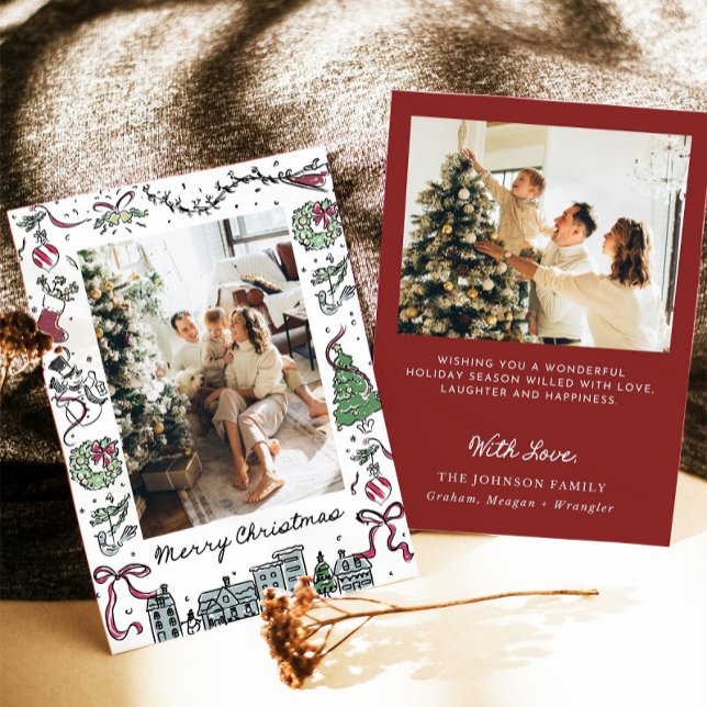 Photo Holiday Card, Family Christmas Card (Creator Uploaded)
