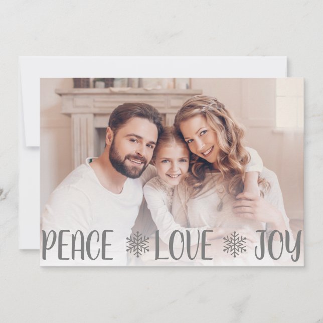 Photo Holiday Christmas  (Front)