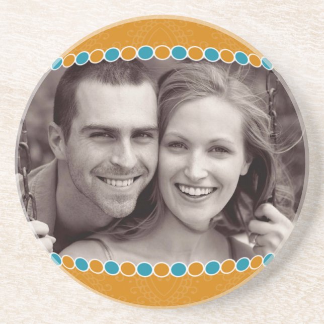 Photo Holiday Coaster (Front)