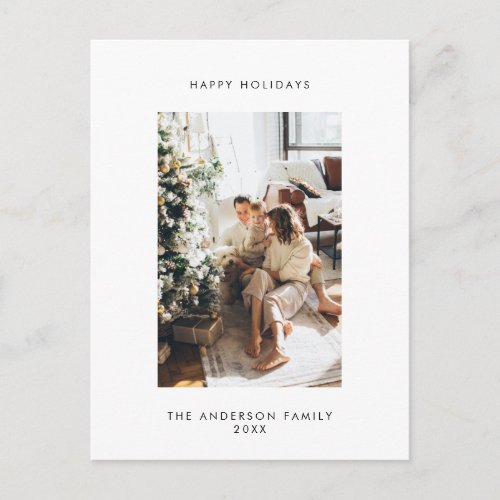 Photo Holiday Post Card