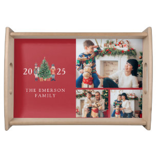 Photo Holiday Serving Tray