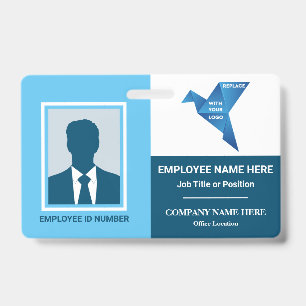 Photo Hospital Medical Company Any Color Template Badge