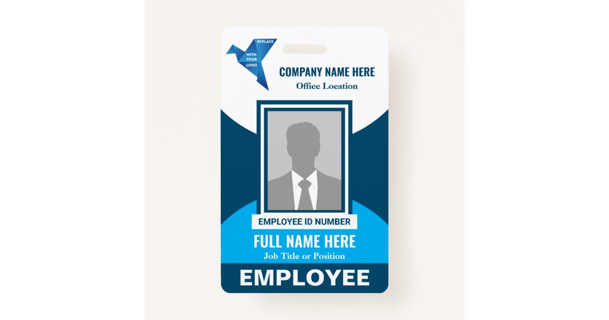 Photo Hospital Medical Company Any Color Template Badge Zazzle
