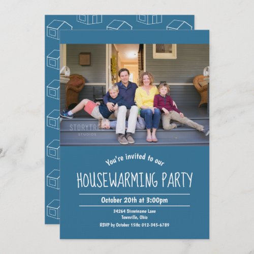 Photo Housewarming Invitation