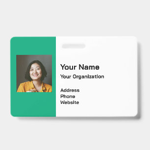 Photo I.D. Security Badge – Professional