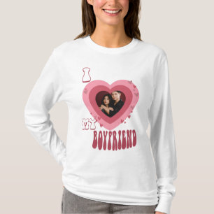 Photo I love my boyfriend T-Shirt