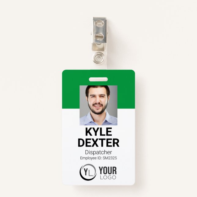 Photo ID Badge (Front with Clip)