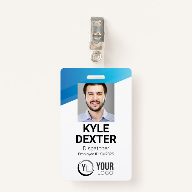 Photo ID Badge (Front with Clip)