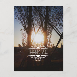 photo image card, thank you card