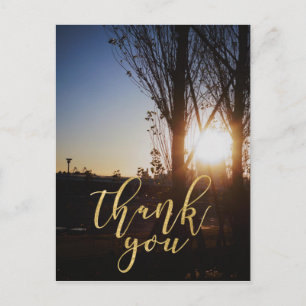 photo image card, thank you card