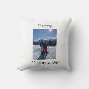 Photo Image Happy Mother's Day Throw Pillow