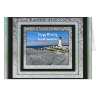 Photo Images for Great Grandma Birthday Card
