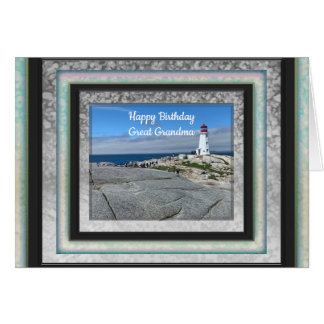 Photo Images for Great Grandma Birthday Card
