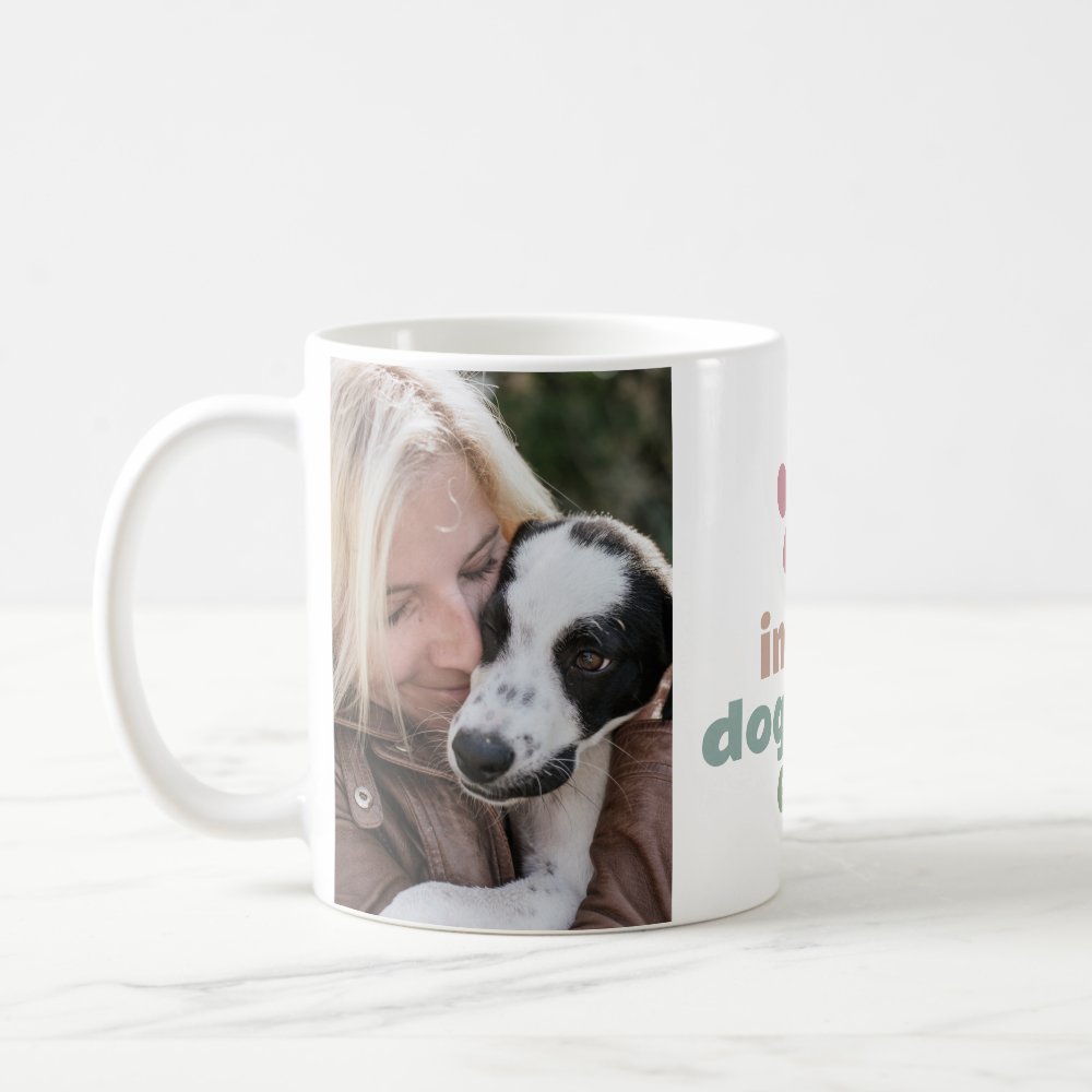 Discover Custom Photo In My Dog Mom Era Coffee Mug