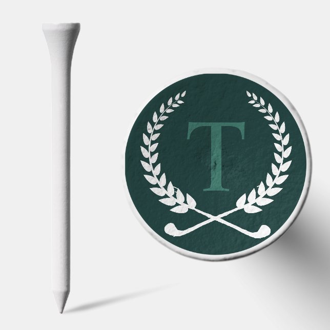 Photo & Initials | Custom Monogram Golf Tees (Combo)