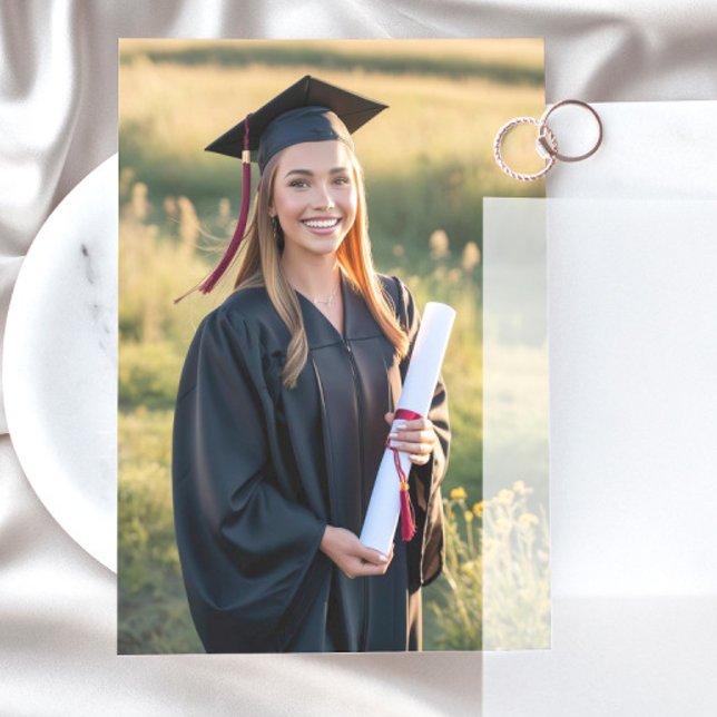 Photo Insert Card for Vellum Graduation Card (Creator Uploaded)
