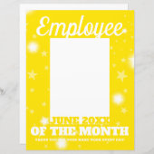 photo insert employee of the month JUNE letterhead (Front/Back)