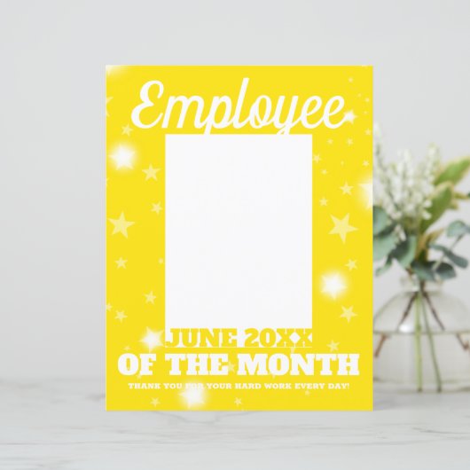 photo insert employee of the month JUNE letterhead (Standing Front)