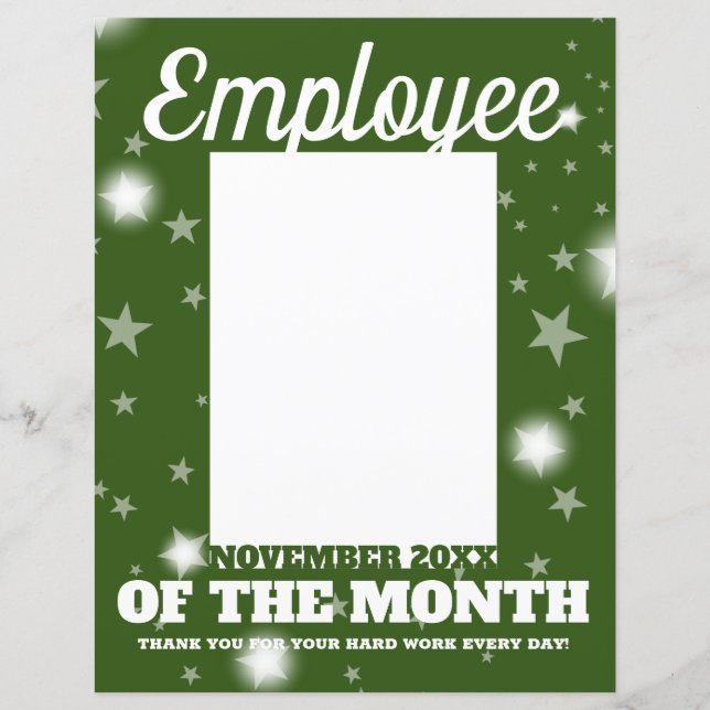 photo insert employee of the month NOV letterhead (Front)
