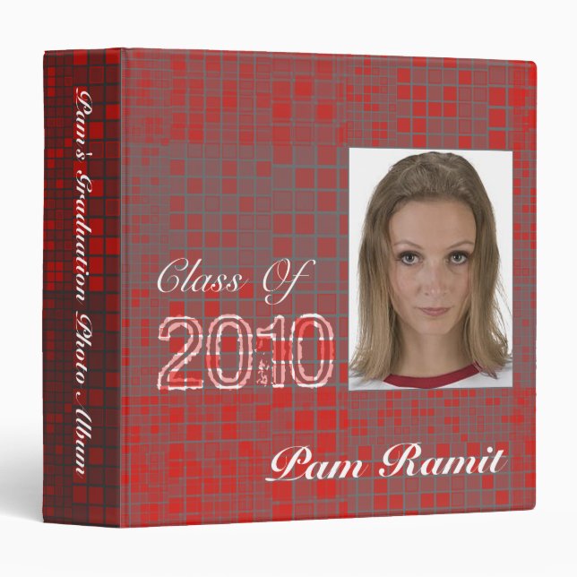 Photo Insert Graduation Photo Album 2 Binder (Front/Spine)