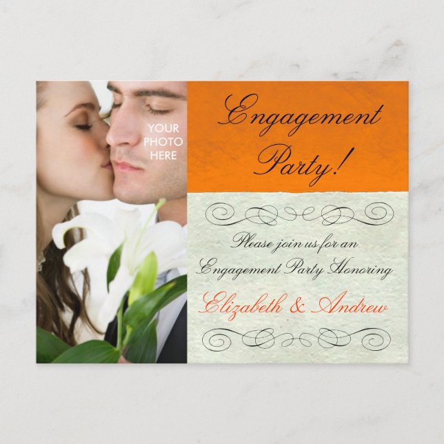 PHOTO INSERT ~ Postcard / Invitation (Front)