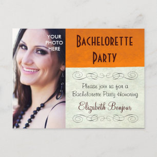 PHOTO INSERT ~ Postcard / Invitation Bachelorette