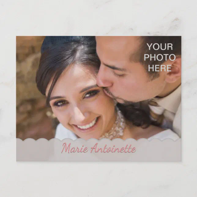 PHOTO INSERT - Postcard / RSVP / Invitations | Zazzle
