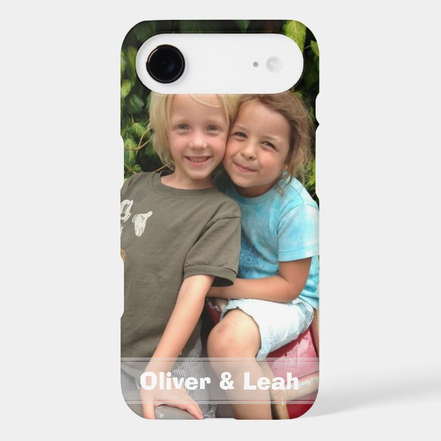 Photo iPhone 6 and higher case (Back)