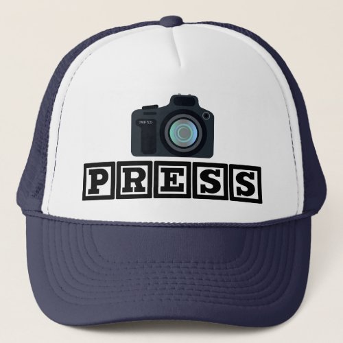 Photo Journalist Press Hat