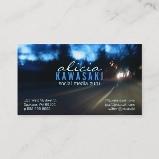 Customizable Photo Kazoom Business Cards