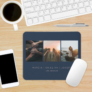 Photo Keepsake Engagement Wedding Photo Mouse Pad