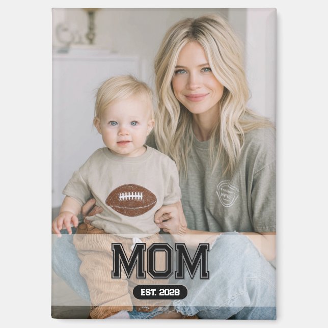 Photo Keepsake Mother's Day Magnet (Front)