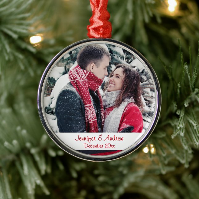 Photo Keepsake Ornament (Tree)