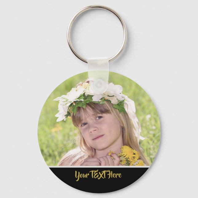 PHOTO KEYCHAIN 2 Custom Gifts Under $5 (Front)