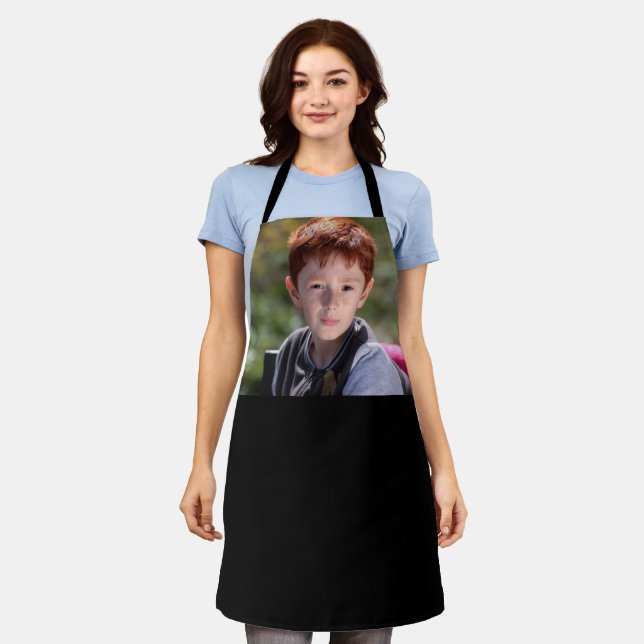  Photo kitchen apron custom (Worn)
