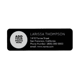 photo label