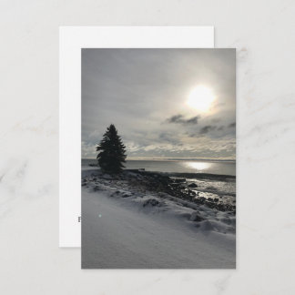 Photo Larsmont Minnesota Lake Superior Thank You Card