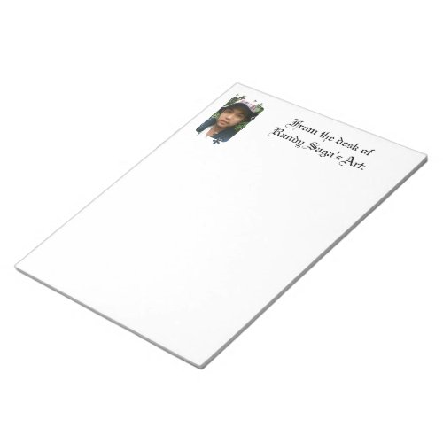 Photo Letterhead Notepad