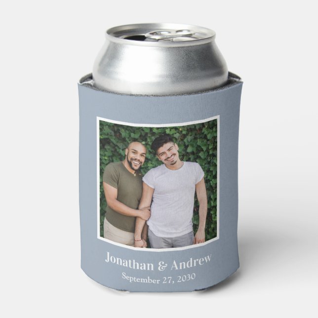 Photo LGBTQ Wedding Can Cooler (Can Front)