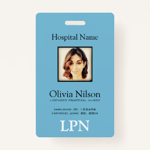 Photo Licensed Practical Nurse Badge