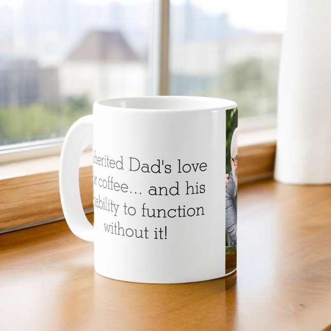 Photo Like Father Like Daughter or Son Coffee Mug (Creator Uploaded)