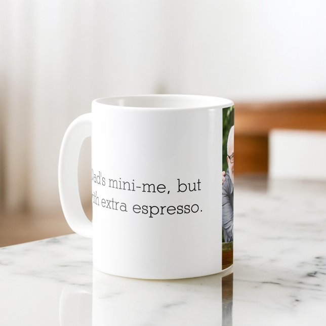 Photo Like Father Like Daughter or Son Coffee Mug (Creator Uploaded)