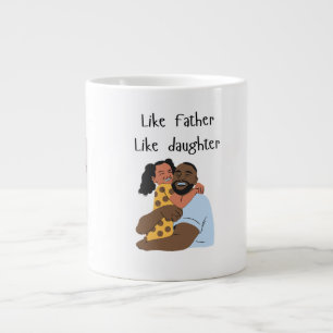 Photo Like Father Like daughter/son Giant Coffee Mug