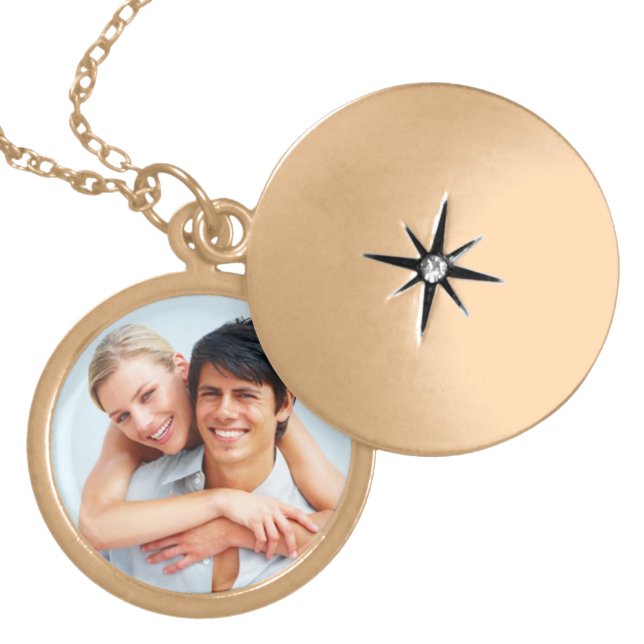 Photo Locket Necklace (Front)
