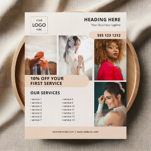 Photo Logo Business Marketing Flyer