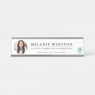 Picture Desk Name Plates Zazzle
