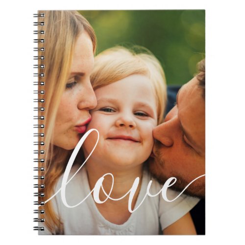 Photo Love Script Notebook