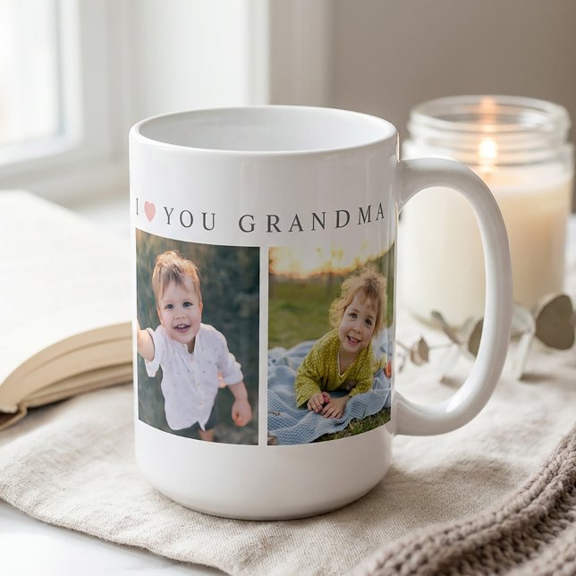 Photo Love You Grandma Coffee Mug (Creator Uploaded)