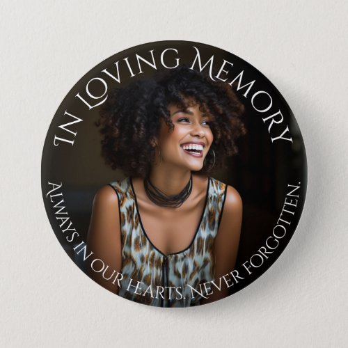 Photo Loving Memory  Button