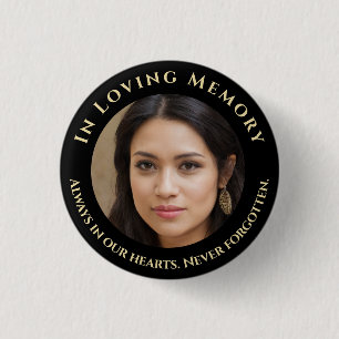 Photo Loving Memory  Button